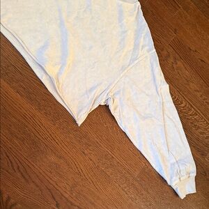 Beige long sleeve shirt